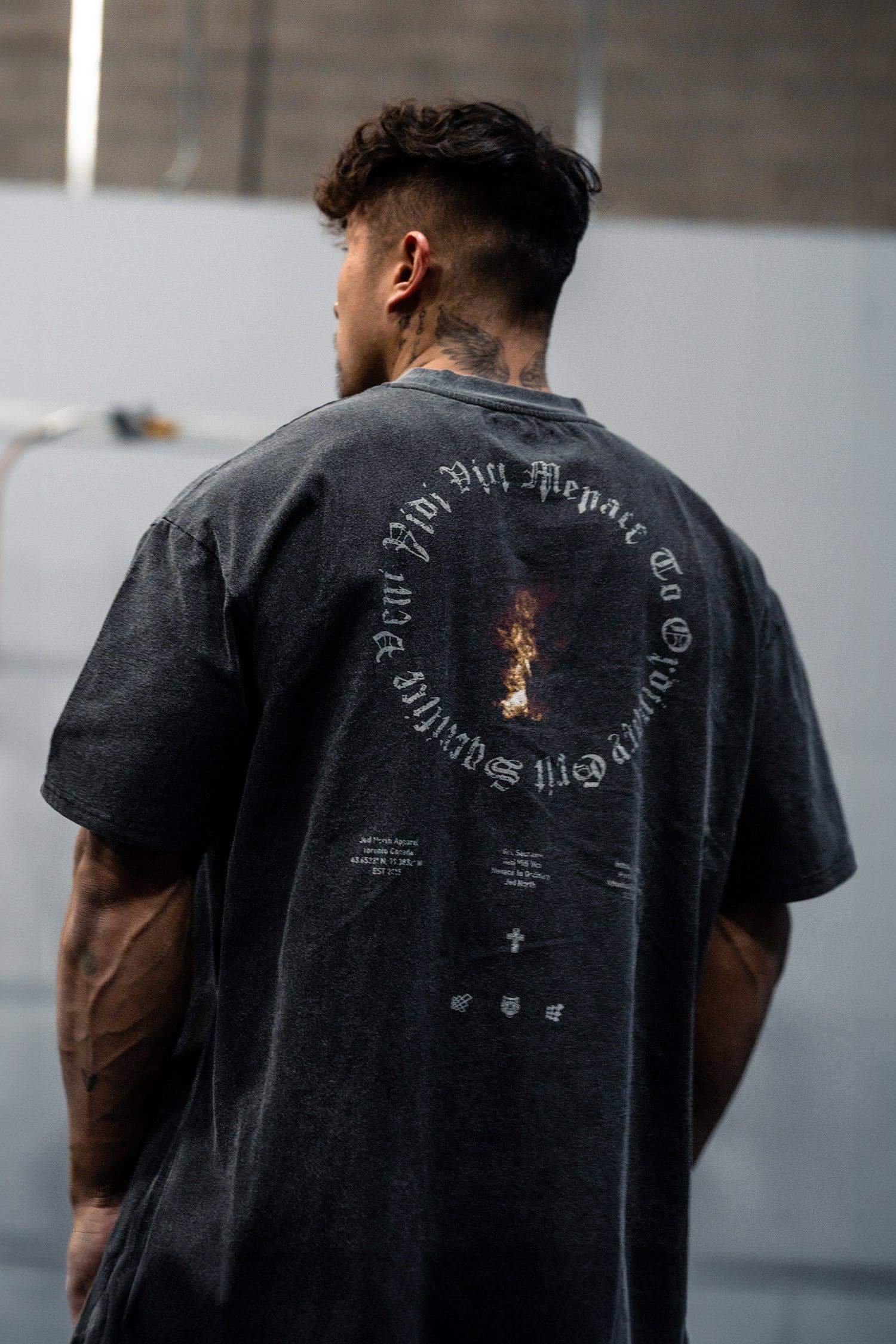 Vintage Oversized T-Shirt - Ring of Fire - Jed North Canada
