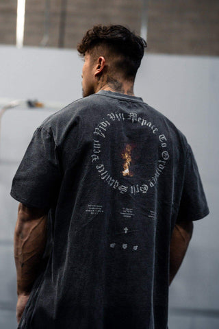 Vintage Oversized T-Shirt - Ring of Fire - Jed North Canada