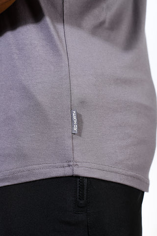 Classic Bodybuilding Racerback Stringer - Quote Gray