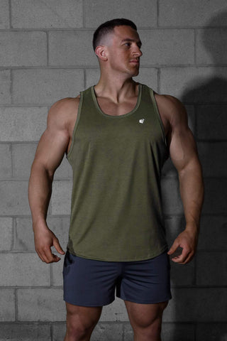 Vital Raw-Hem Tank Top 2.0 - Green