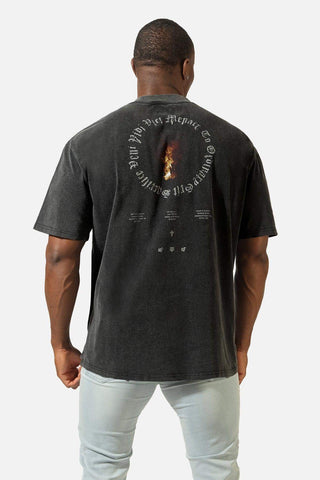 Vintage Oversized T-Shirt - Ring of Fire - Jed North Canada